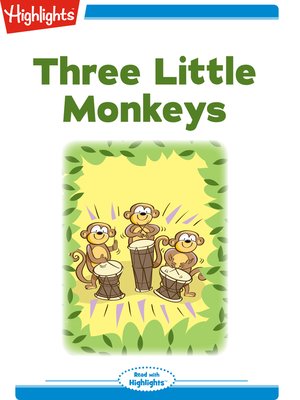 cover image of Three Little Monkeys